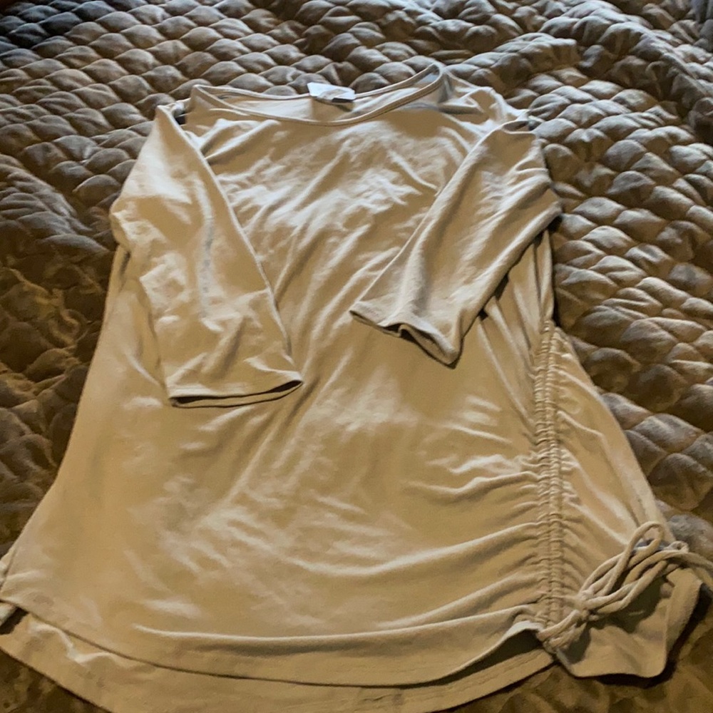 Women’s 3/4 Sleeve Top Zeanna Premium Size Large NWT
